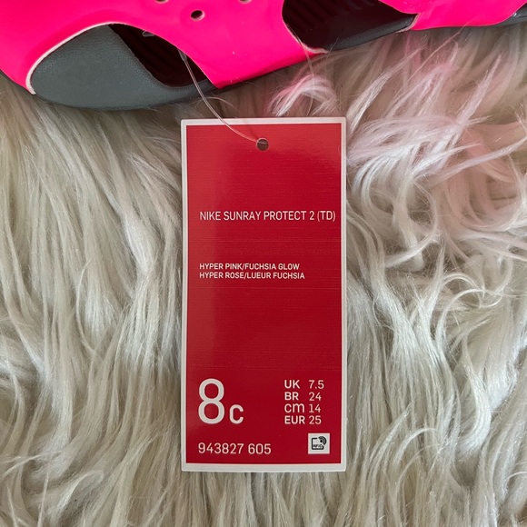 {Nike} Sunray Protect Toddler Sandals in Hot Pink - Toddler Girl's 8 - NWT - Picture 6 of 7